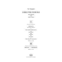 Per Nrgrd: Libro Per Nobuko (Viola)