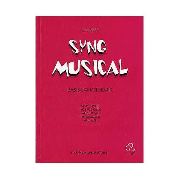 Lise Nees: Syng Musical (Bog Og Cd)