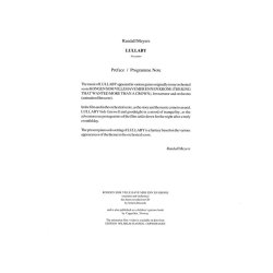 Randall Meyers: Lullaby