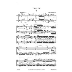 Arne Nordheim: Duplex (Violin/Cello)