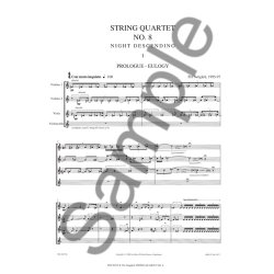 Per Nrgrd: String Quartet No.8 'Night Descending' (Study Score)