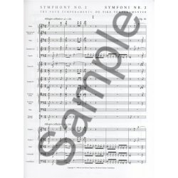 Carl Nielsen: Symphony No.2 'The Four Temperaments' Op.16 (Study Score)