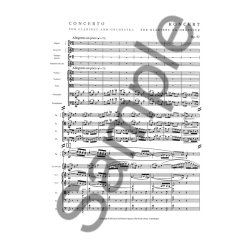 Carl Nielsen: Clarinet Concerto Op. 57 (Score)