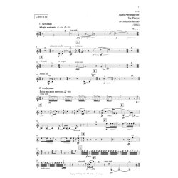 Hans Abrahamsen: Six Pieces (Score &amp; Parts)