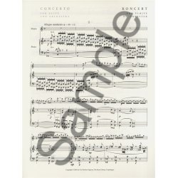 Carl Nielsen: Concerto For Flute And Orchestra (Flute/Piano)