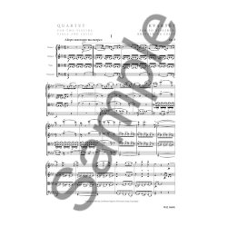 Carl Nielsen: String Quartet Op.5 In F Minor (Study Score)