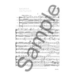 Carl Nielsen: String Quartet Op.14 In E Flat (Study Score)