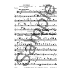 Carl Nielsen: String Quartet Op.44 In F (Parts)