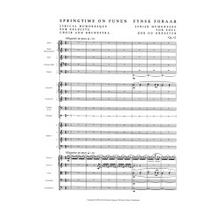 Carl Nielsen: Springtime In Funen Op.42 (Full Score)
