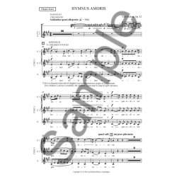 Carl Nielsen: Hymnus Amoris Op.12 (Chorus Score)