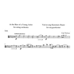 Carl Nielsen: Ved En Ung Kunstners Bre (At The Bier Of The Young Artist) - Parts