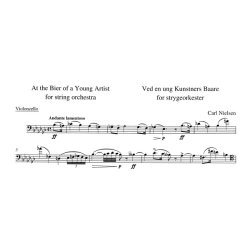 Carl Nielsen: Ved En Ung Kunstners Bre (At The Bier Of The Young Artist) - Parts