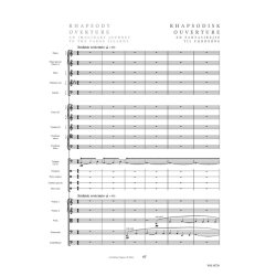 Carl Nielsen: Rhapsody Overture (Score)