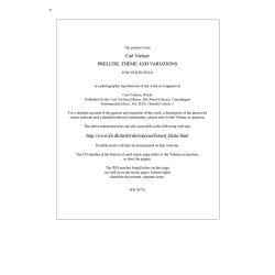 PRLUDIUM OG TEMA MED VARIATIONER OP. 48