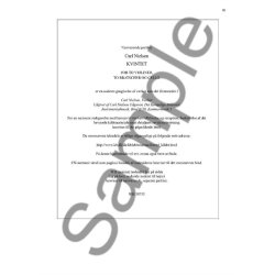 Carl Nielsen: Quintet (Score)