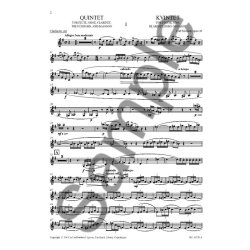 Carl Nielsen: Wind Quintet Op.43 (Parts)