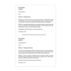 Poul Ruders: String Quartet No.3 "Motet" (Study Score)