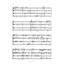 Poul Ruders: String Quartet No.3 "Motet" (Study Score)