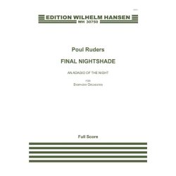 Poul Ruders: Final Nightshade - An Adagio Of The Night (Score)