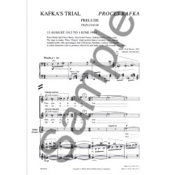 Poul Ruders: Kafka's Trial (Vocal Score)