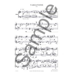 Pelle Gudmundsen-Holmgreen: Variations Op.8