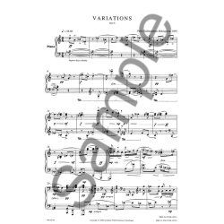 Pelle Gudmundsen-Holmgreen: Variations Op.8
