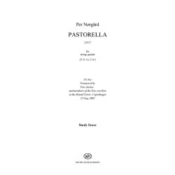 Per Nrgrd: Pastoral For String Quintet (Score)