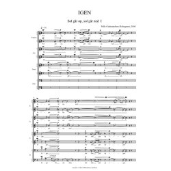 Pelle Gudmundsen-Holmgreen: IGEN (SATB)