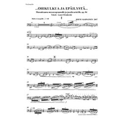 Jouni Kaipainen: ?OHIKULKUA JA EPILYST? (Parts)