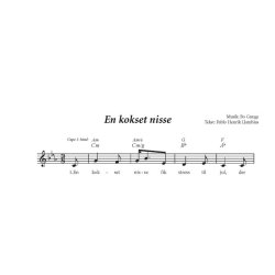 Bo Gunge: En Kokset Nisse (Melody Line, Lyrics & Chords)
