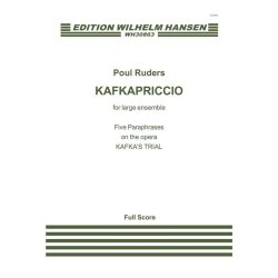 Poul Ruders: Kafkapriccio for Large Ensemble (Full Score)
