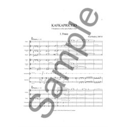 Poul Ruders: Kafkapriccio for Large Ensemble (Full Score)