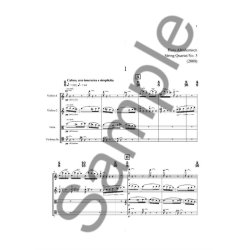 Hans Abrahamsen: String Quartet No.3 (Score)