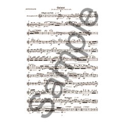 Anders Koppel: Quintet (Version B) For Clarinet/Alto Saxophone And String Quartet (Parts)