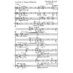 Bent Srensen: Og Solen Gr Ned (SATB)