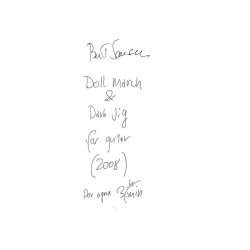 BENT SRENSEN DOLL MARCH & DARK JIG GTR