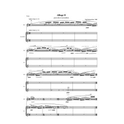 Niels Rosing-Schow: Alliage II (Player's score)