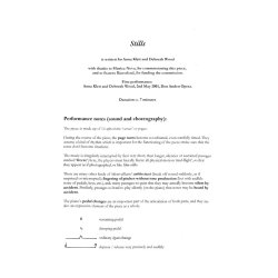 Juliana Hodkinson: Stills (Player's score)