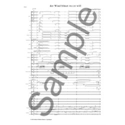 Thomas Agerfeldt Olesen: Der Wind Blaset Wo Er Will (Score)