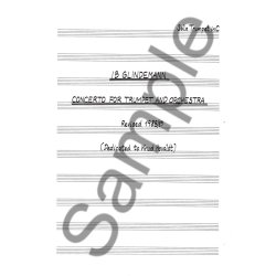 Ib Glindemann: Concerto For Trumpet And Orchestra (Solo Trumpet)