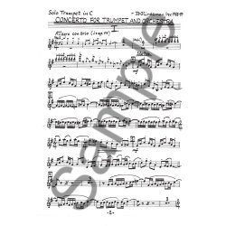 Ib Glindemann: Concerto For Trumpet And Orchestra (Solo Trumpet)