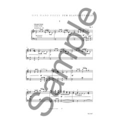 Carl Nielsen: Five Piano Pieces Op.3 (Critical Edition)