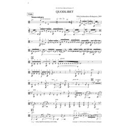 Pelle Gudmundsen-Holmgreen: Quodlibet (Parts)