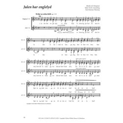 A.P. Bergreen: julen Har Englelyd (SATB)
