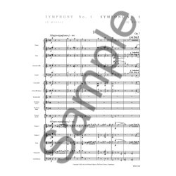 Carl Nielsen: Symphony No.1 Op.7 (Score)