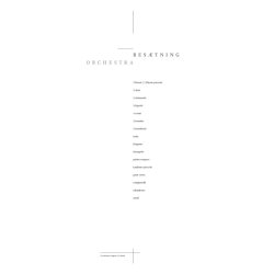 Carl Nielsen: Symphony No.6 'Sinfonia Semplice' (Score)