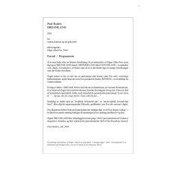 Poul Ruders: Dreamland (Score)