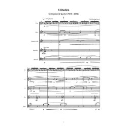 Niels Rosing-Schow: Five Studies (score)