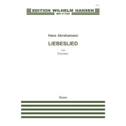 Hans Abrahamsen: Liebeslied for Ensemble (Score)