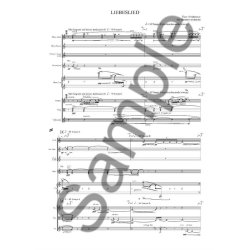 Hans Abrahamsen: Liebeslied for Ensemble (Score)